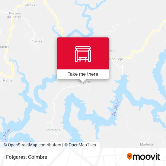 Folgares map