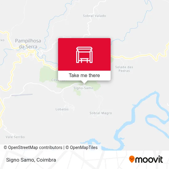 Signo Samo map