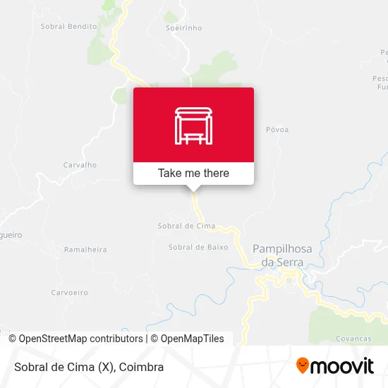 Sobral de Cima (X) map