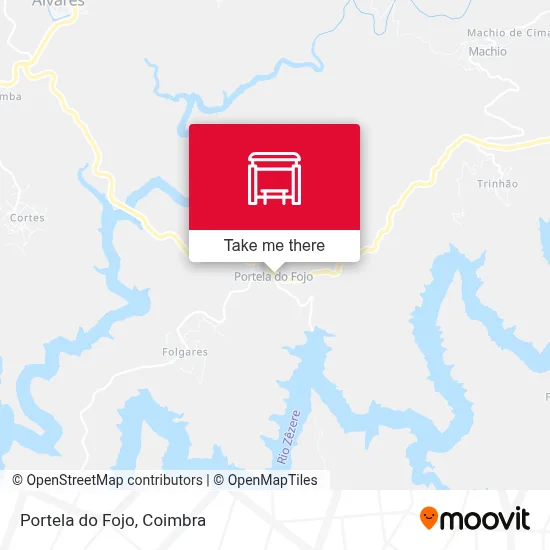 Portela do Fojo map
