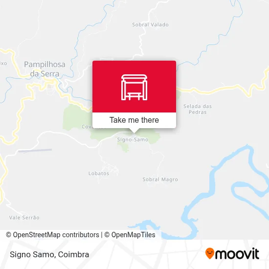 Signo Samo map