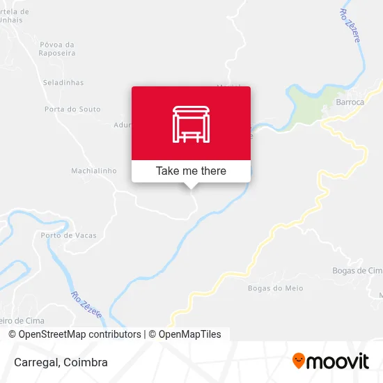 Carregal map