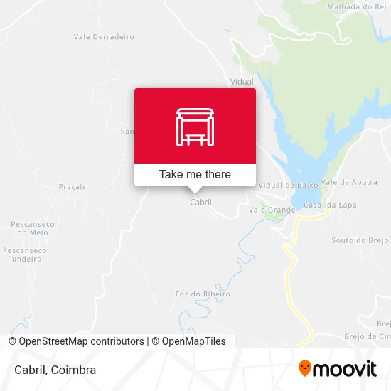 Cabril map