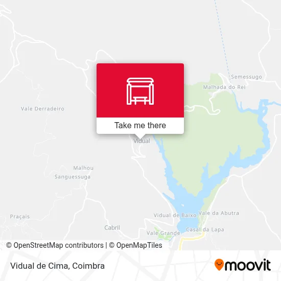 Vidual de Cima map