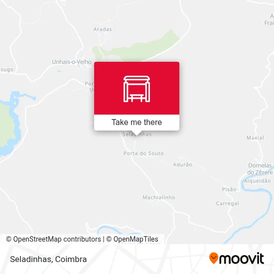 Seladinhas map