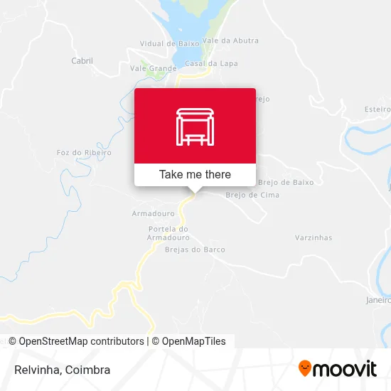 Relvinha map
