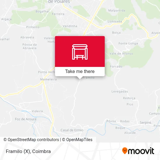 Framilo (X) map