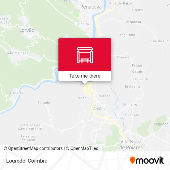 Louredo map