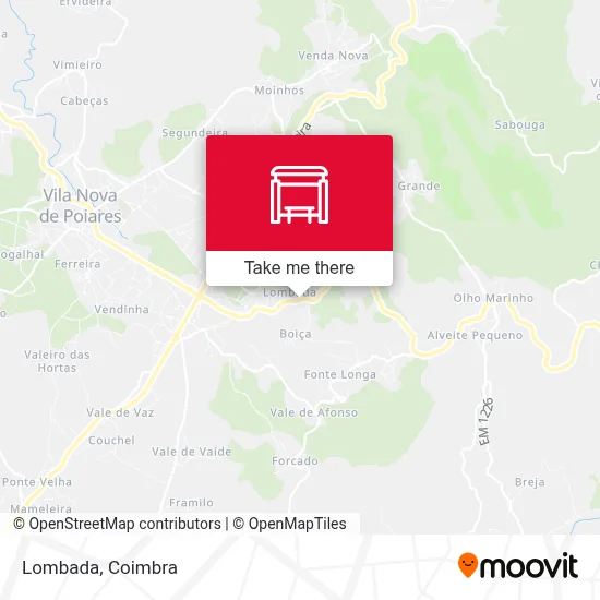 Lombada map