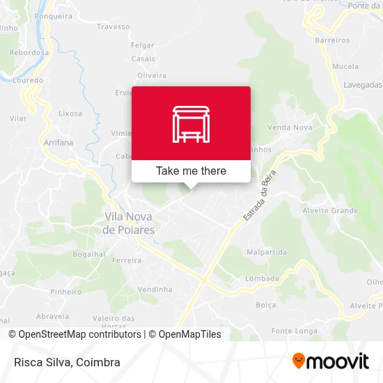 Risca Silva map