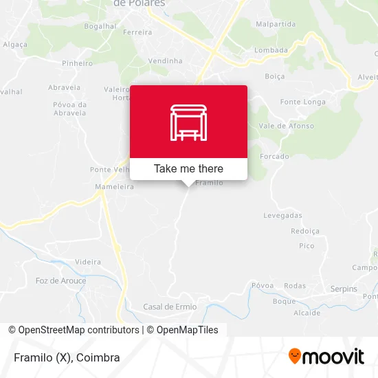 Framilo (X) map