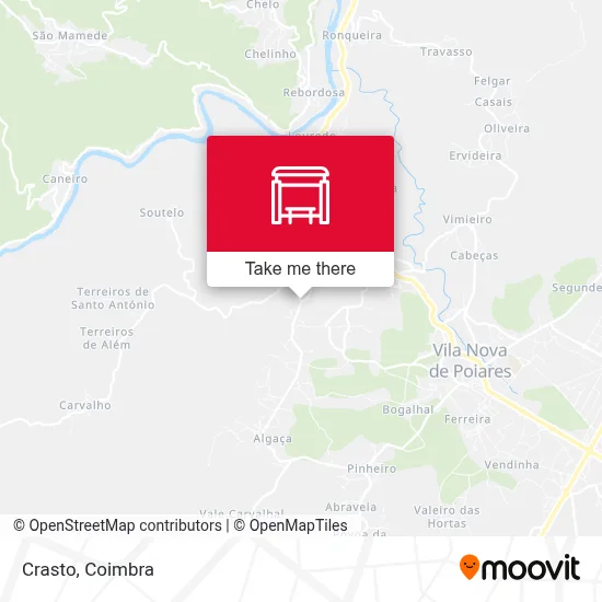 Crasto map