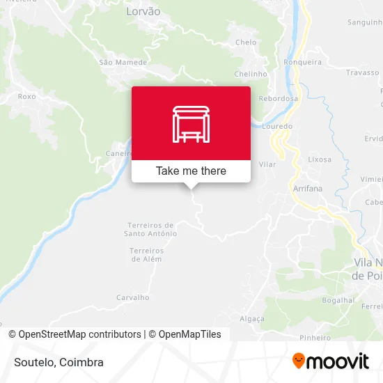 Soutelo map