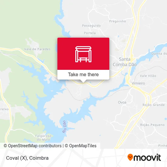 Coval (X) map