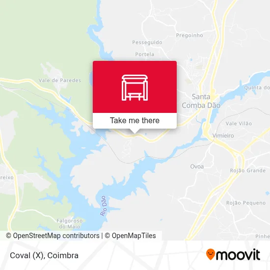 Coval (X) map