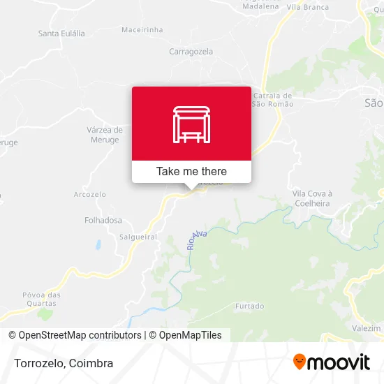 Torrozelo map