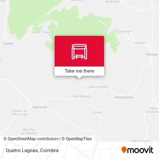 Quatro Lagoas map