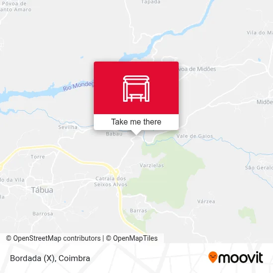 Bordada (X) map