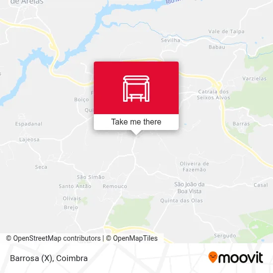 Barrosa (X) map