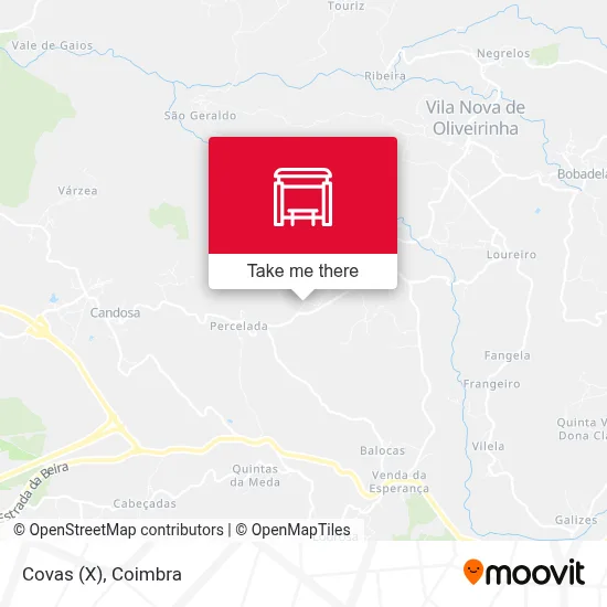 Covas (X) map