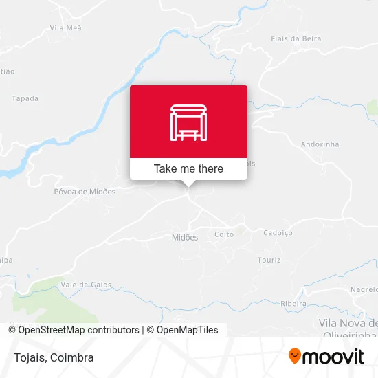 Tojais map