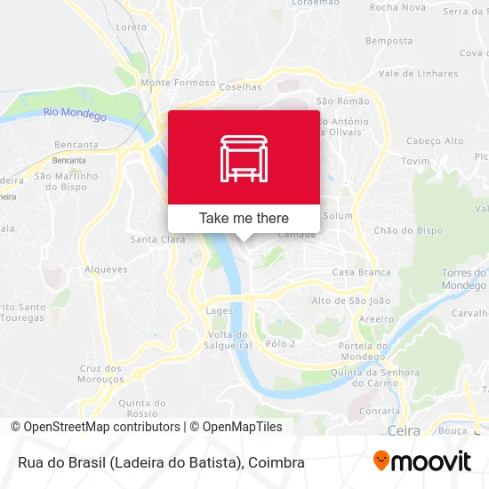 Rua do Brasil (Ladeira do Batista) map