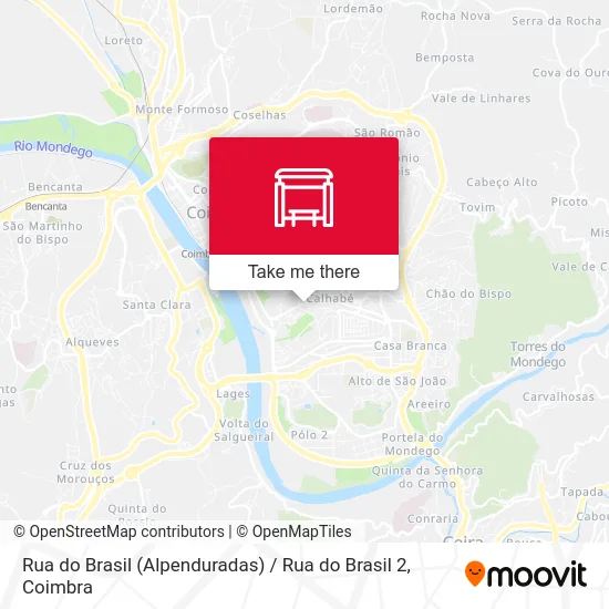 Rua do Brasil (Alpenduradas) / Rua do Brasil 2 map