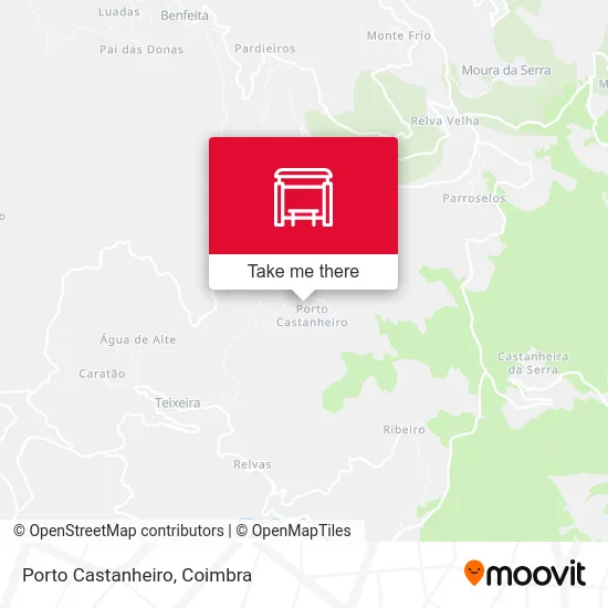 Porto Castanheiro map
