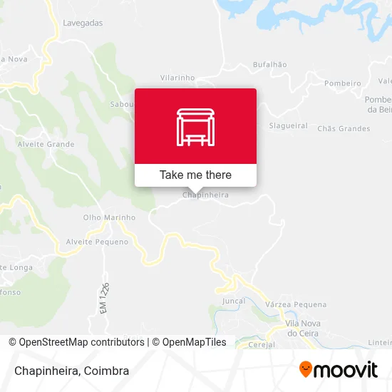 Chapinheira map