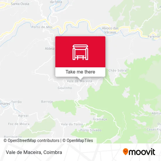 Vale de Maceira map