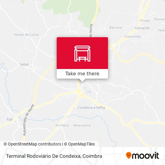 Terminal Rodoviário De Condeixa map