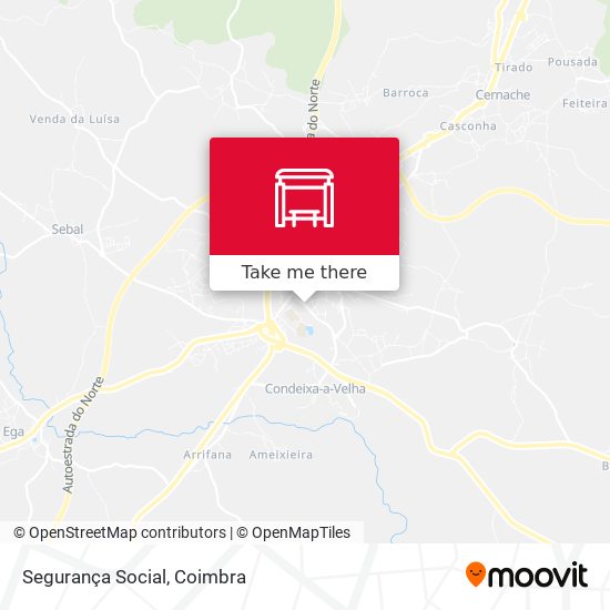 Segurança Social map