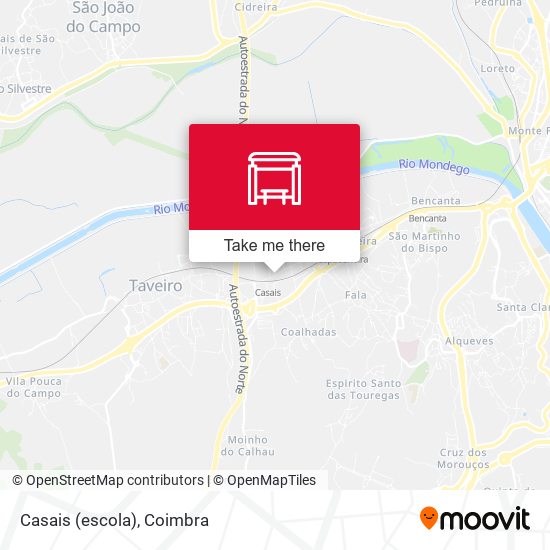 Casais (escola) mapa