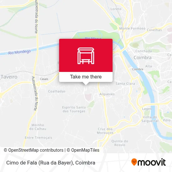 Cimo de Fala (Rua da Bayer) map