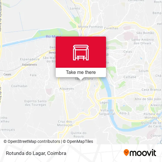 Rotunda do Lagar map
