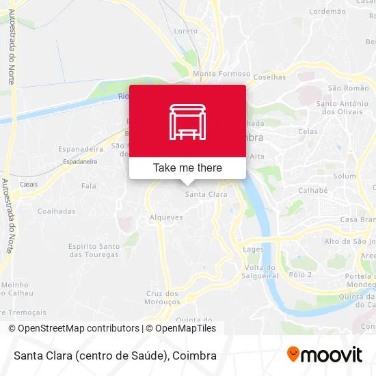 Santa Clara (centro de Saúde) map