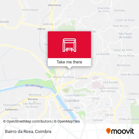 Bairro da Rosa mapa