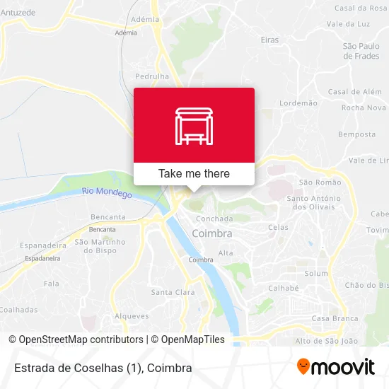 Estrada de Coselhas 1 map
