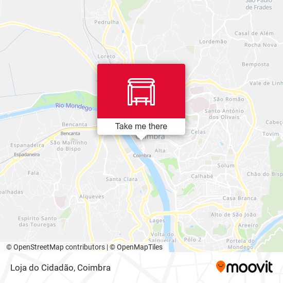 Loja do Cidadão map