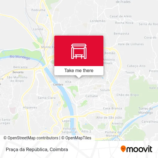 Praça da República map