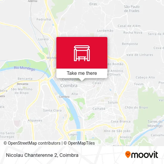 Nicolau Chanterenne 2 mapa