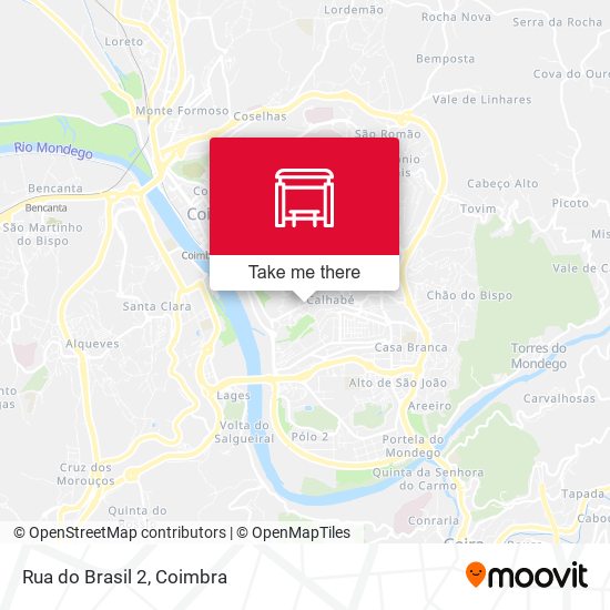 Rua do Brasil 2 map