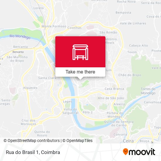 Rua do Brasil 1 map