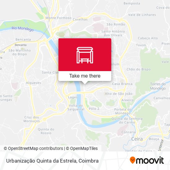 Urbanização Quinta da Estrela map