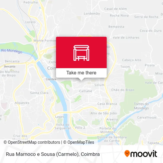 Rua Marnoco e Sousa (Carmelo) map