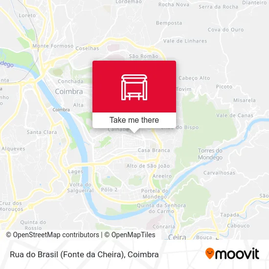 Rua do Brasil (Fonte da Cheira) map