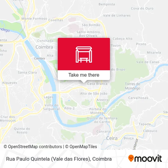 Rua Paulo Quintela (Vale das Flores) map
