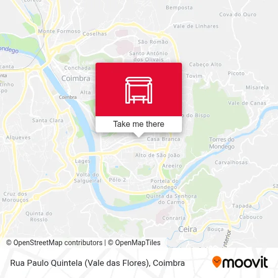 Rua Paulo Quintela (Vale das Flores) map