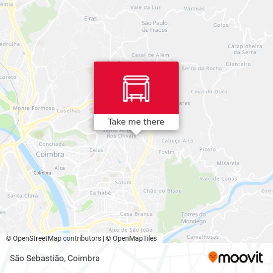 São Sebastião map