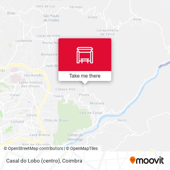 Casal do Lobo (centro) map